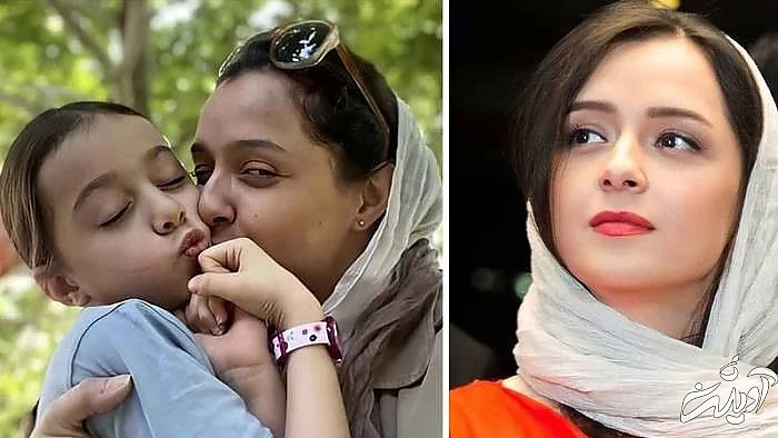 ترانه علیدوستی و دخترش حنا دختر ترانه علیدوستی